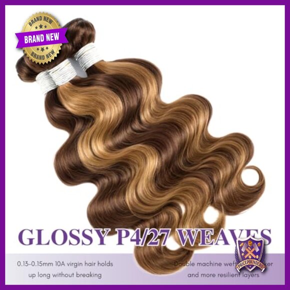 13x6 HD Lace Frontal with 3 Body Wave Human Hair Bundles Virgin Hair main image 3